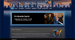 Desktop Screenshot of boisejazzsociety.org